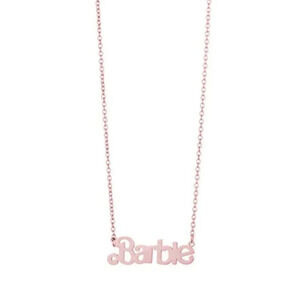 Barbie Titanium Steel Rose Gold Necklace